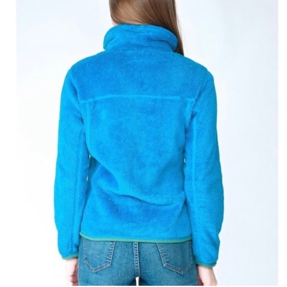 Patagonia Blue Fleece Snap Re-Tool T-Pull Woman’s Medium - Picture 13 of 13